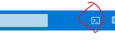 A blue rectangular object with a red mark

Description automatically generated